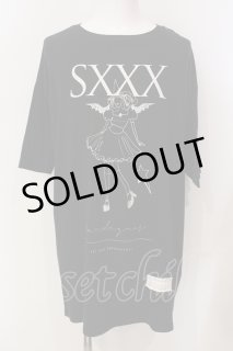 MARDIGRAS(SADS清春) Tシャツ.SXXX BIG /ブラック/ O-22-08-19