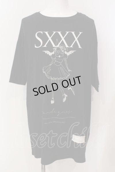 画像1: MARDIGRAS(SADS清春) / SXXX BIG Tシャツ  ブラック O-25-05-25-013-MA-ts-YM-OS