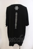 画像2: MARDIGRAS(SADS清春) / SXXX BIG Tシャツ  ブラック O-25-05-25-013-MA-ts-YM-OS (2)