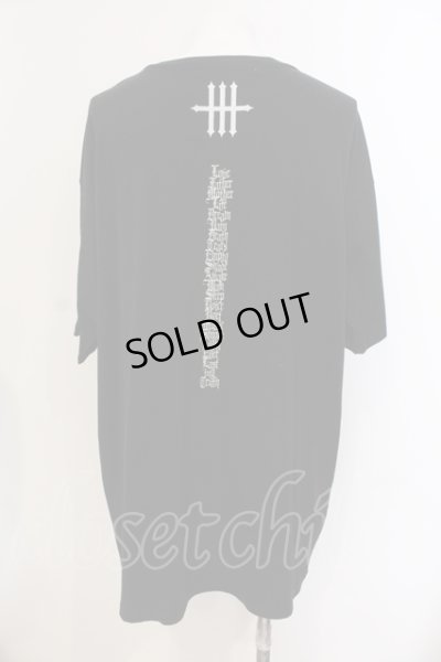 画像2: MARDIGRAS(SADS清春) / SXXX BIG Tシャツ  ブラック O-25-05-25-013-MA-ts-YM-OS