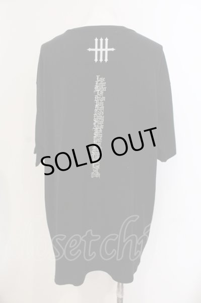 画像2: MARDIGRAS(SADS清春) / SXXX BIG Tシャツ  ブラック O-25-05-25-013-MA-ts-YM-OS (2)