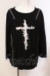 画像1: CIVARIZE / ZIPプリントロンT カットソー F ブラック O-25-05-25-015-CI-to-YM-OS (1)
