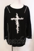 画像1: CIVARIZE / ZIPプリントロンT カットソー F ブラック O-25-05-25-015-CI-to-YM-OS (1)