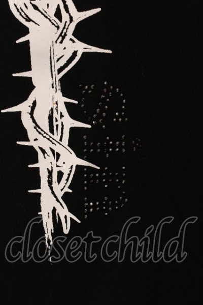 画像2: CIVARIZE / ZIPプリントロンT カットソー F ブラック O-25-05-25-015-CI-to-YM-OS