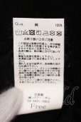画像4: CIVARIZE / ZIPプリントロンT カットソー F ブラック O-25-05-25-015-CI-to-YM-OS (4)