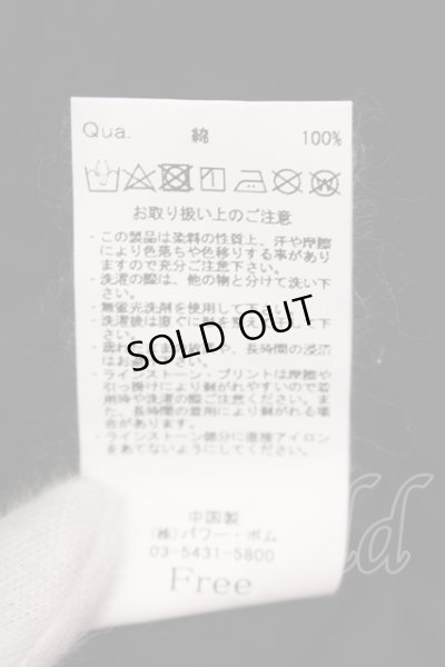 画像4: CIVARIZE / ZIPプリントロンT カットソー F ブラック O-25-05-25-015-CI-to-YM-OS