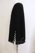 画像2: CIVARIZE / レースUPカットソー F ブラック O-25-05-25-017-CI-to-YM-OS (2)