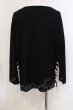 画像3: CIVARIZE / レースUPカットソー F ブラック O-25-05-25-017-CI-to-YM-ZT372 (3)