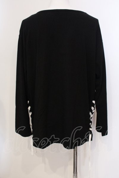 画像3: CIVARIZE / レースUPカットソー F ブラック O-25-05-25-017-CI-to-YM-OS