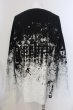 画像2: CIVARIZE / ピグメントグラデーションBIGカットソー F ブラックｘホワイト O-25-05-25-019-CI-to-YM-ZT0709M (2)
