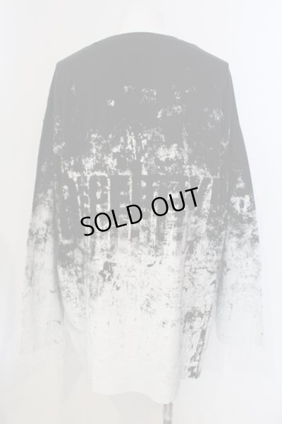 画像2: CIVARIZE / ピグメントグラデーションBIGカットソー F ブラックｘホワイト O-25-05-25-019-CI-to-YM-ZT0709M