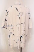 画像2: FUGA / 総柄BIG Tシャツ 46 ホワイト O-25-05-25-003-FU-ts-YM-OS (2)