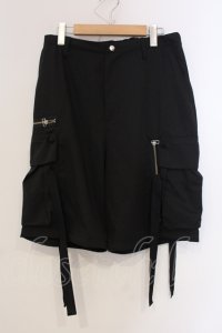 HARE / ショートツイルカーゴパンツ F ブラック O-25-05-25-030-HA-pa-YM-ZT358