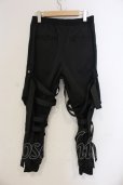 画像2: CIVARIZE / ボンテージカーゴパンツ F ブラック O-25-05-25-031-CI-pa-YM-OS (2)