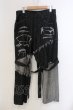 画像1: CIVARIZE / ワイドシルエットボンテージパンツ 42 ブラック O-25-05-25-032-CI-pa-YM-ZT359 (1)
