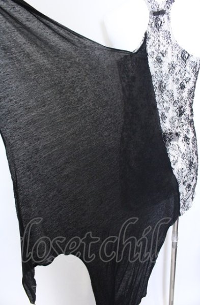 画像5: IFSIXWASNINE / KELARA タンクトップ 1（レディース） ブラックｘグレージュ O-25-05-31-045-IF-to-YM-ZT381 (5)