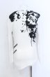 画像3: CIVARIZE / Disturbiaジップ付ドレープ総柄カットソー 44 ホワイト O-25-05-31-046-CI-to-YM-OS (3)