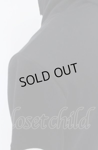 画像3: 5351pour les Hommes / シルケット裏毛ジップパーカー 46 ブラックｘホワイト O-25-05-31-048-53-to-YM-ZT340 (3)