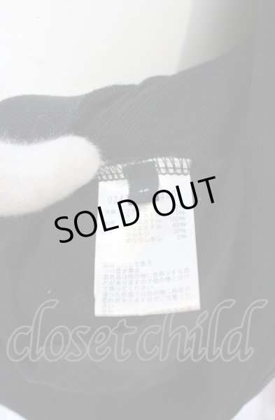 画像6: 5351pour les Hommes / シルケット裏毛ジップパーカー 46 ブラックｘホワイト O-25-05-31-048-53-to-YM-ZT340 (6)