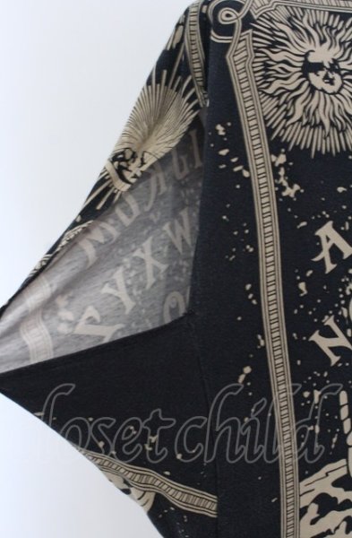 画像2: SHARE SPIRIT / Ouija board カットワンピース 36 ブラック O-25-05-31-050-SH-to-YM-ZT331 (2)