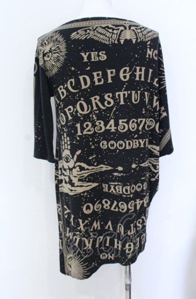 画像4: SHARE SPIRIT / Ouija board カットワンピース 36 ブラック O-25-05-31-050-SH-to-YM-ZT331 (4)