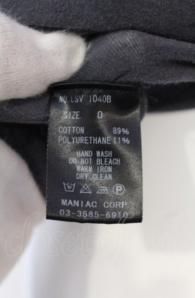 画像3: IFSIXWASNINE / LSV スカル総柄カットソー 0（レディース） チャコール O-25-05-31-052-IF-to-YM-ZT371 (3)