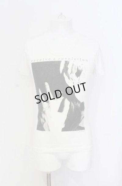 画像1: NIGHT KILLER INC / TENSHI NO UTA receive a revelation Tシャツ S ホワイト O-25-05-31-006-NI-ts-YM-OS