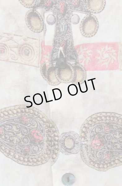 画像3: maxsix / ジュエリーナポレオンシャツ L アイボリー O-25-05-31-058-ma-sh-YM-OS (3)