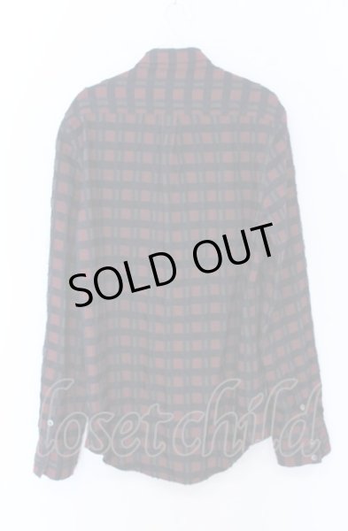 画像3: SHARE SPIRIT / タックチェックシャツ 46 レッド O-25-05-31-059-SH-sh-YM-ZT234 (3)