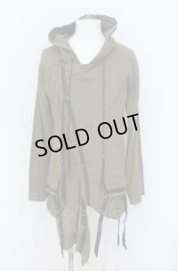 KMRii / Cotton Gauze Riders Hoodie パーカー 2 カーキ O-25-05-31-061-KM-to-YM-OS