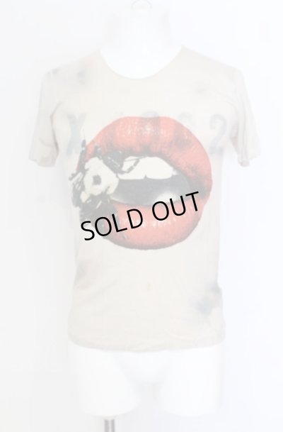 画像1: maxsix / LIP ON HONEY Tシャツ S ベージュ系 O-25-05-31-062-ma-ts-YM-OS