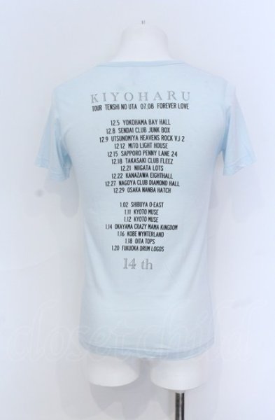 画像2: NIGHT KILLER INC / TENSHI NO UTA KIYOHARU Tシャツ S サックス O-25-05-31-009-NI-ts-YM-ZT334 (2)