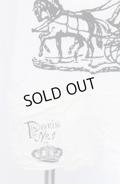 画像2: SHARE SPIRIT / コラージュTシャツ M ホワイト O-25-05-31-066-SH-ts-YM-ZT339 (2)