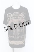 SHARE SPIRIT / レッグ BIG Tシャツ 36 ブラック O-25-05-31-067-SH-ts-YM-OS