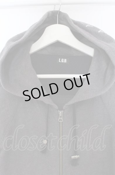 画像2: LGB / TIME TRIP SPACE BIKER/PKLG/M ロングパーカー【メンズ1】 1 グレー O-25-05-31-075-LG-to-YM-ZT339 (2)