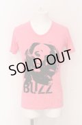 KIYOHARU / SID＆ MANIAX Tシャツ  ピンク O-25-05-31-013-KI-ts-YM-ZT333