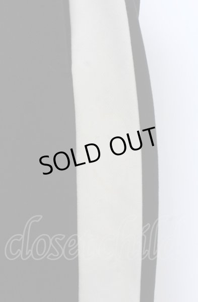 画像3: 5351pour les Hommes / シルケット裏毛トラックパンツ 44 ブラックｘホワイト O-25-05-31-080-53-pa-YM-ZT343 (3)