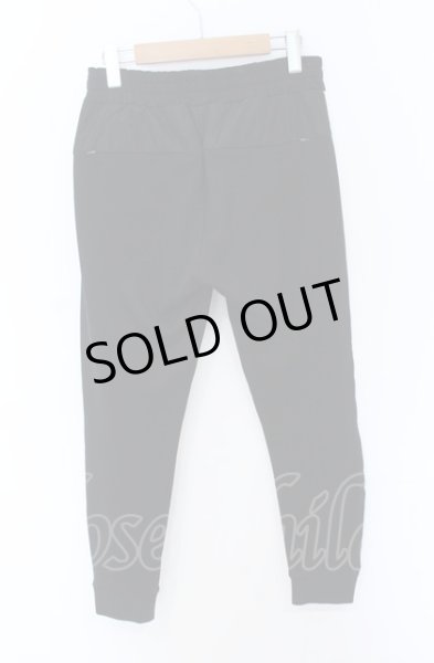 画像4: 5351pour les Hommes / シルケット裏毛トラックパンツ 44 ブラックｘホワイト O-25-05-31-080-53-pa-YM-ZT343 (4)