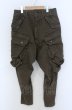 画像1: JULIUS / 10.5oz ストレッチガスマスクカーゴパンツ 1 カーキ O-25-05-31-081-JU-pa-YM-ZT340 (1)
