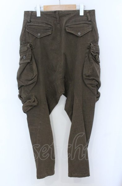 画像3: JULIUS / 10.5oz ストレッチガスマスクカーゴパンツ 1 カーキ O-25-05-31-081-JU-pa-YM-ZT340 (3)