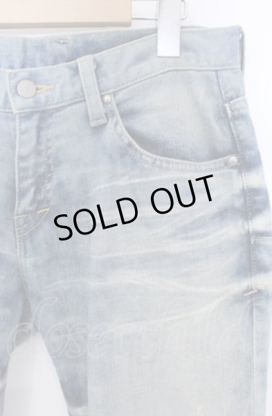 画像3: TORNADO MART / ヴィンテージグランジストレッチデニムパンツ S ライトインディゴ O-25-05-31-085-TO-pa-YM-OS (3)