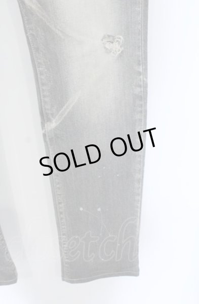 画像4: TORNADO MART / ヴィンテージダメージデニムパンツ S グレー O-25-05-31-086-TO-pa-YM-OS (4)