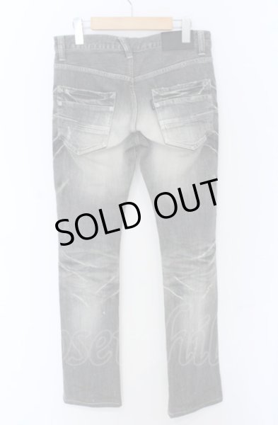 画像5: TORNADO MART / ヴィンテージダメージデニムパンツ S グレー O-25-05-31-086-TO-pa-YM-OS (5)