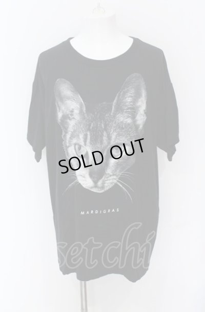 画像1: MARDI GRAS / アンディ君 Tシャツ L ブラック O-25-05-31-016-MA-ts-YM-OS