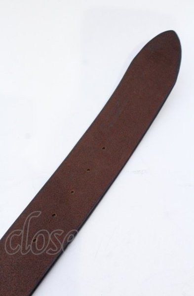 画像9: IFSIXWASNINE / スタッズベルト  アンティークゴールドｘブラウン O-25-05-31-090-IF-0-YM-ZT344 (9)