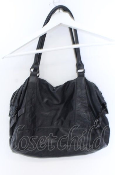 画像3: TORNADO MART / ホースハイドトートバッグ  ネイビー O-25-05-31-095-TO-ba-YM-ZT-MK001 (3)