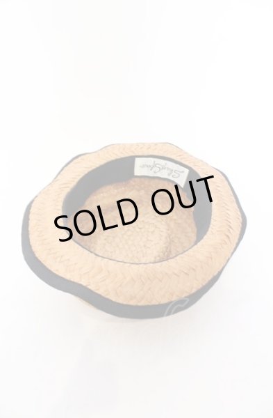 画像3: SHARE SPIRIT / 編み込みハット  ナチュラルxブラック O-25-05-31-100-SH-0-YM-ZT344 (3)