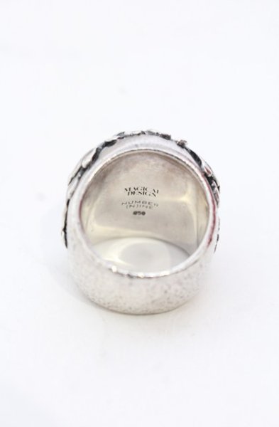 画像5: NUMBER(N)INE / ×MAGICAL DESIGNコラボ スカルリング 15号 シルバー O-25-05-31-103-NU-ac-YM-OS (5)