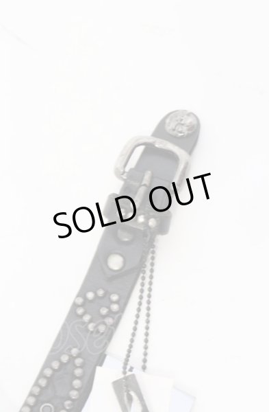 画像4: Roen / スタッズレザーブレスレット F ブラック O-25-05-31-107-Ro-ac-YM-OS (4)