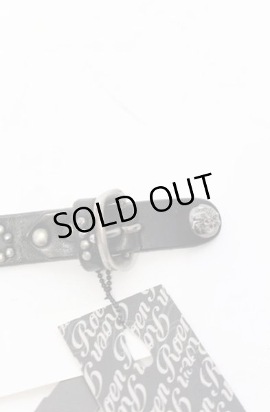 画像5: Roen / スタッズレザーブレスレット F ブラック O-25-05-31-107-Ro-ac-YM-OS (5)